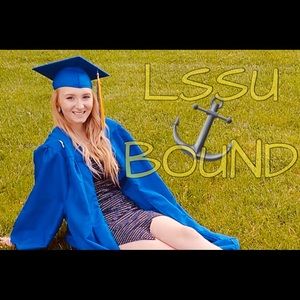 Royal Blue Jostens Cap & Gown Graduation Set